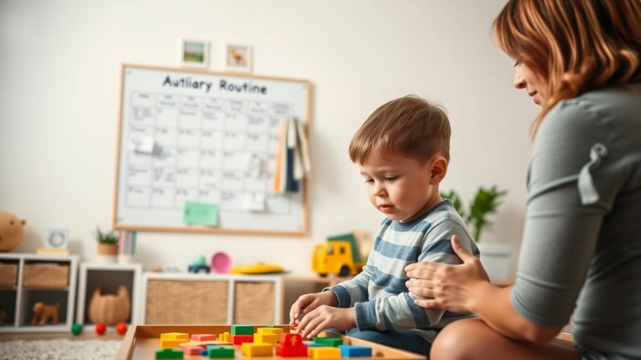 structured routine autism