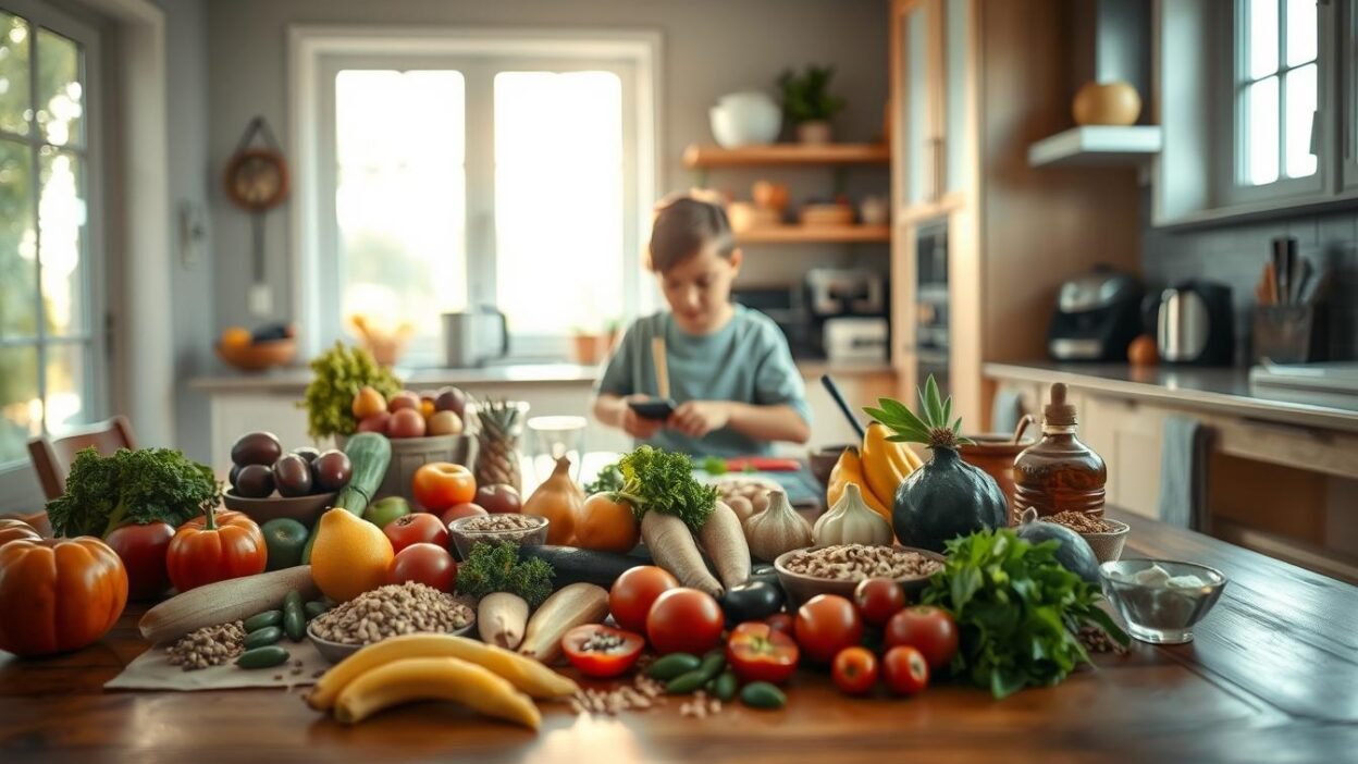 healthy eating autism